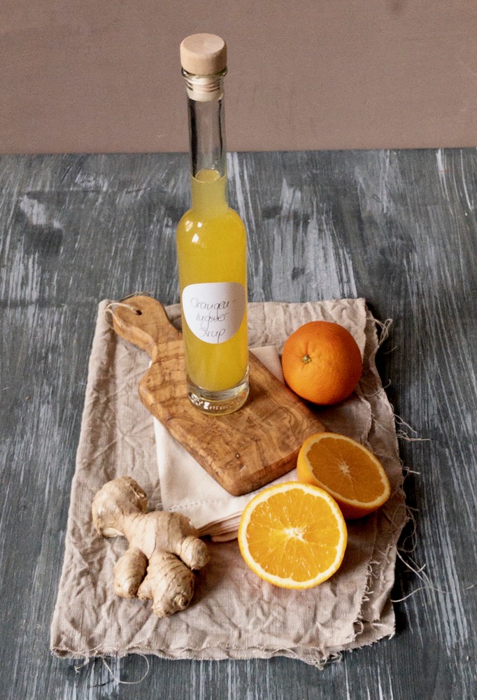 Orangen-Ingwer-Sirup mit Gewürzen | pinch of spice